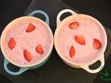 Soupe de fraises/basilic