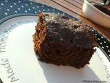 Gâteau chocolat à la courgette (cuisson au four à micro-ondes ou four)