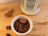 Crème de marrons { home made }