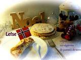 Lefse, crêpes sucrées norvégiennes à base de pommes de terre { recette de Noël - Foodista Challenge #4 }