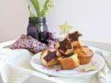 Mini cakes surprises vanille et cacao Piment d'Espelette pour les 3 ans du blog