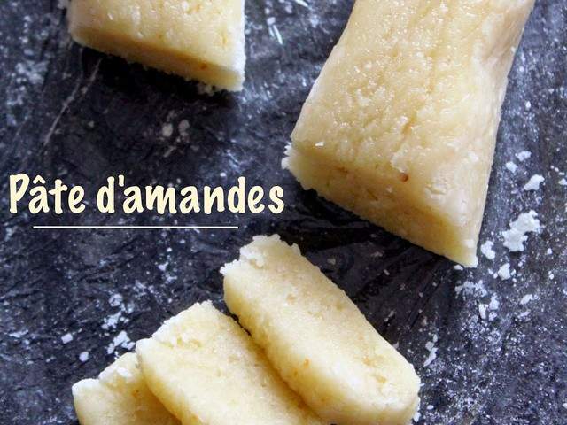 Recette végé facile de Pâte d'Amande - Les recettes végétariennes de