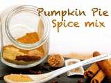 Pumpkin Pie Spice mix { mélange d'épices anglo-saxon pour vos préparations automnales et hivernales }