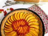 Tarte { vegan } aux nectarines, abricots, groseilles & lavande - Foodista Challenge #10