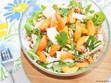 Salade de quinoa, abricots et grana padano {Régalades en cascade #3}