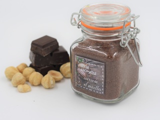 Sucre aromatisé cacao-noisettes