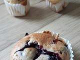 Muffins vegan aux fruits rouges