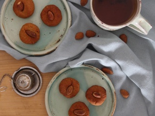 Biscuits simplissimes amandes et farine de pois chiche