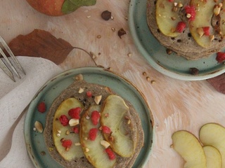 Pancakes de sarrasin aux pommes