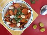 Tajine de carottes aux olives