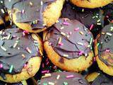 Biscuits amande framboise et chocolat (Végan)