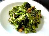 Salade tiède brocolis pois chiches