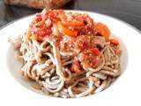 Spaghettis sauce tomate tofu