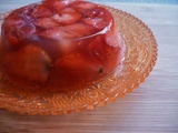 Gelée de fraises à la soupe champenoise