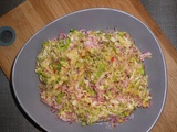 Salade de Chou Chinois et Radis Long