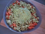 Spaghettis sauce avocat