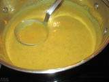Soupe de lentilles, patate douce et céleri - Vegan