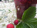Confiture de fraises et fleurs de sureau par Laurence