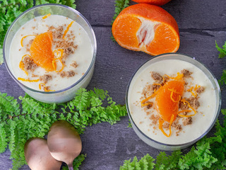 Mousse à la mandarine et au yuzu