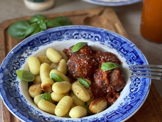 Boulettes au parmesan et à la tomate
