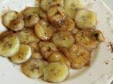 « Fried bananas » à la coco et épices à crumble – #vegan