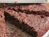 Gâteau moelleux au chocolat – châtaignes {sans farine et sans gluten} – #Vegan