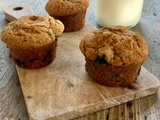 Muffins aux myrtilles bien moelleux