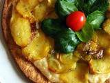 Pizza aux pommes de terre – #Vegan