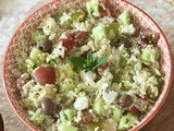 Salade d’orzo et perles de blé : l’alliée des repas en camping