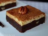 Brownie cheesecake aux noix de pécan | Del's cooking twist