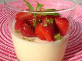 Mousses au chocolat blanc et aux fraises | Del's cooking twist