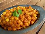 Chana massala (curry de pois chiches)