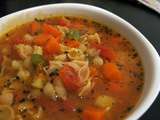 Courge façon minestrone