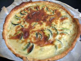Tarte aux courgettes