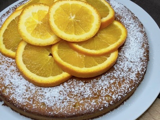 Gâteau à l’orange et à l’huile d’olive