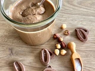 Pâte à tartiner chocolat-noisettes