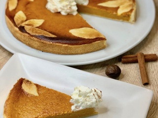 Pumpkin pie : tarte sucrée au potimarron