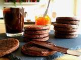Envie de bichoco maison, version tout chocolat ou choco-orange (#Le goûter du mercredi)