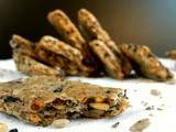 Envie de biscuits apéritifs aux olives et aux graines de tournesol (vegan)