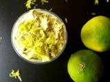 Envie de mousse glacée au citron vert et thé matcha (#Asian week)