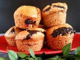 Envie de Muffins aux épices et à la confiture de myrtilles (Foodista Challenge #14)