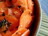 Envie de salade de carottes aux saveurs asiatiques (vegan)