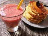 Pancakes et smoothie | Petit déjeuner vitaminé, rapide et vegan