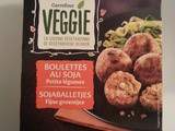 Boulettes soja légumes carrefour veggie