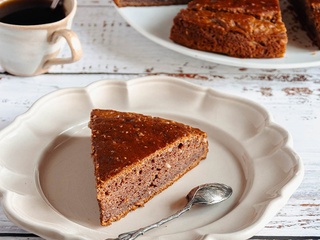 Gâteau à la farine de châtaigne (végétalien, vegan, sans gluten)