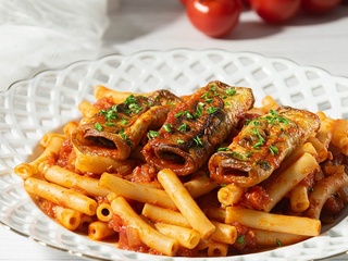 Macaronade sétoise (végétarien, vegan)