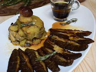  Magrets  de cèpes (végétalien, vegan)
