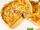 Quiche tourangelle (végétarien, vegan)