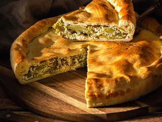 Tourte aux brocolis (végétarien, vegan)