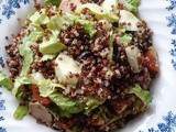 #vegan Salade composée au quinoa